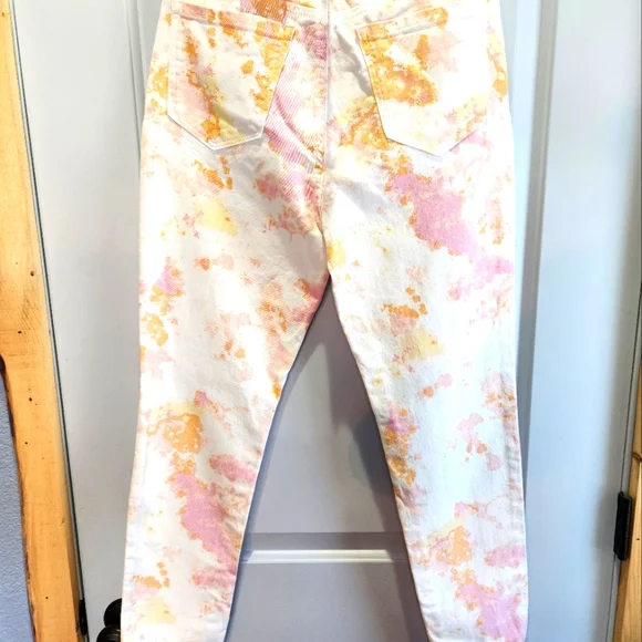 Style & Co. Jeans womes Pink camo tie dye 2 sizes - Picture 6 of 9